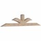 Ekena Millwork Richland Smooth Timber Gable Bracket, Douglas Fir, 108"W x 22"H x 5 1/2"D x 5 1/2"F, 5/12 Pitch GBW108X22X0606RIC00SDF - alternate 2